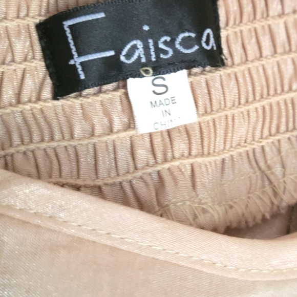 Vintage High Neck Ruffled Halter Blouse by Faisca - Picture 4 of 10